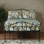 200TC PERCALE ORGANIC PRINTED SHEET SET - FOLIAGE