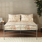 200TC PERCALE ORGANIC PRINTED SHEET SET - ROSETTE