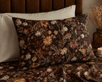 ORGANIC COTTON 200TC PERCALE PRINTED SHEET SET - EMBER GARDEN