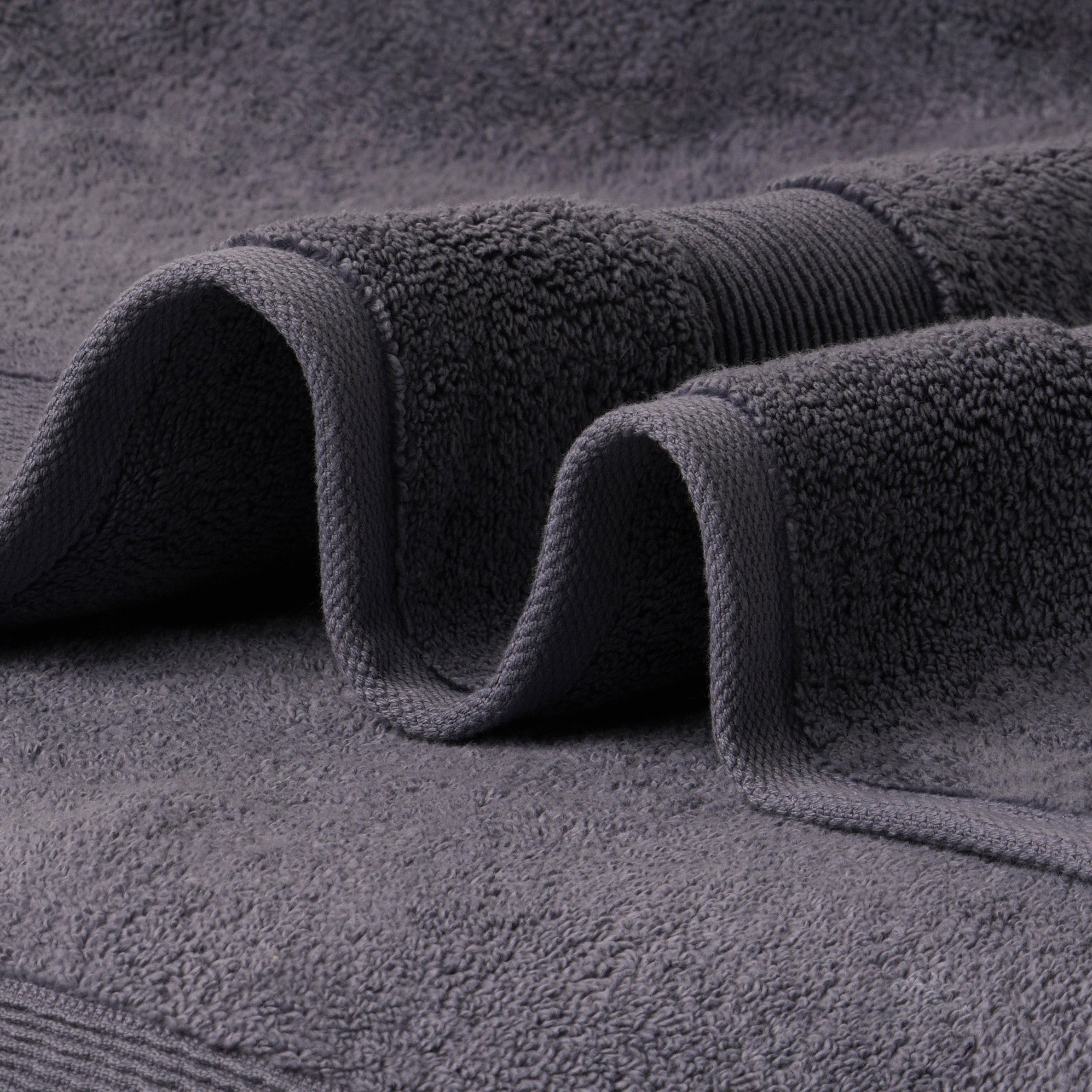 ORGANIC COTTON 650 GSM FACE & HAND TOWEL SET  - INDIGO