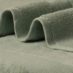 ORGANIC TOWELS 650 GSM "THE ESSENTIALS" SET - JADE
