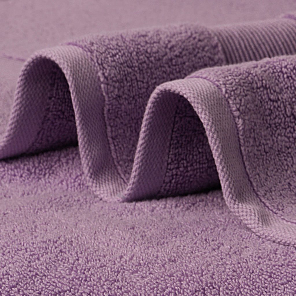 ORGANIC TOWELS 650 GSM "THE ESSENTIALS" SET - LILAC BREEZE
