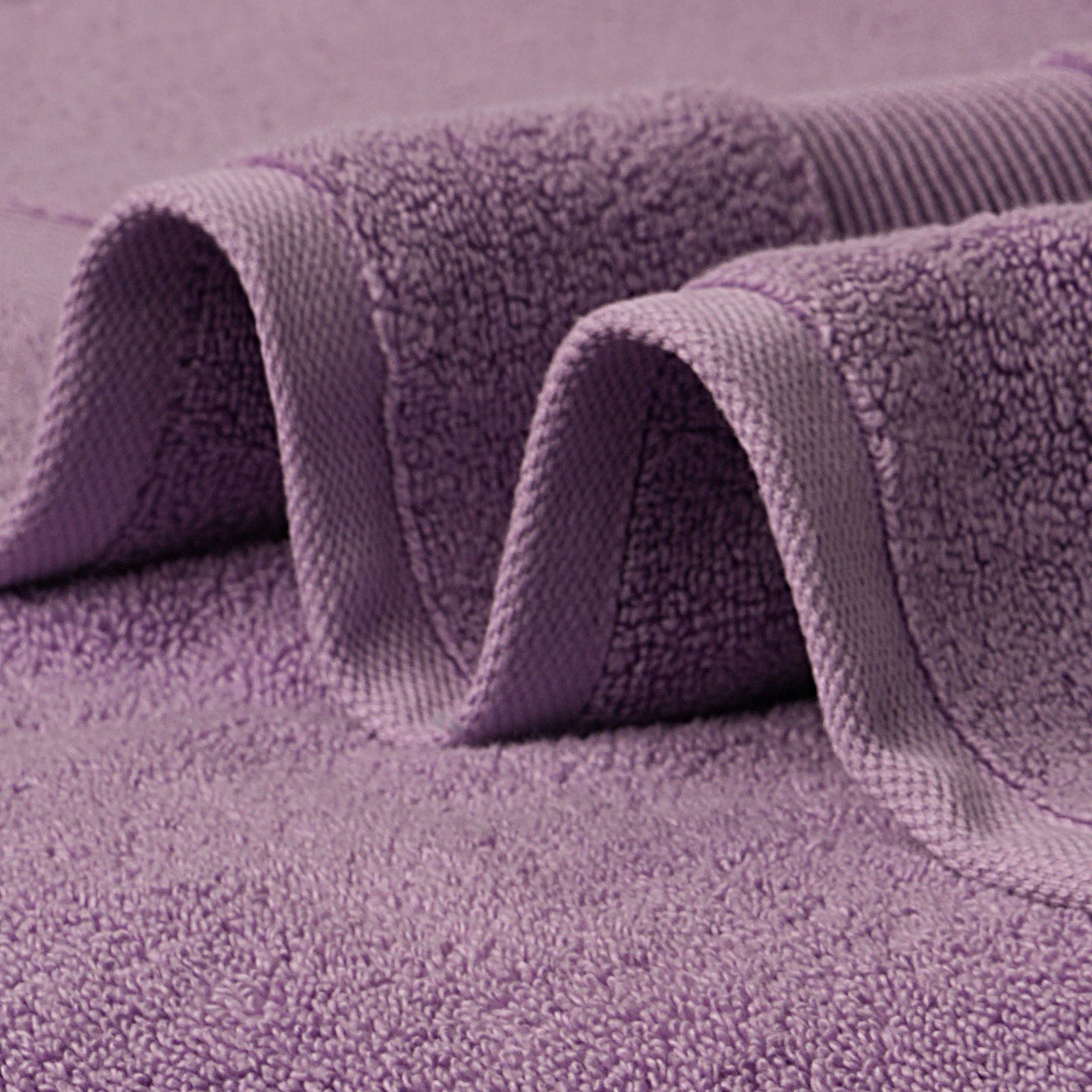 ORGANIC COTTON 650 GSM FACE & HAND TOWEL SET  - LILAC BREEZE