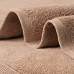 ORGANIC TOWELS 650 GSM "THE ESSENTIALS" SET - LINEN