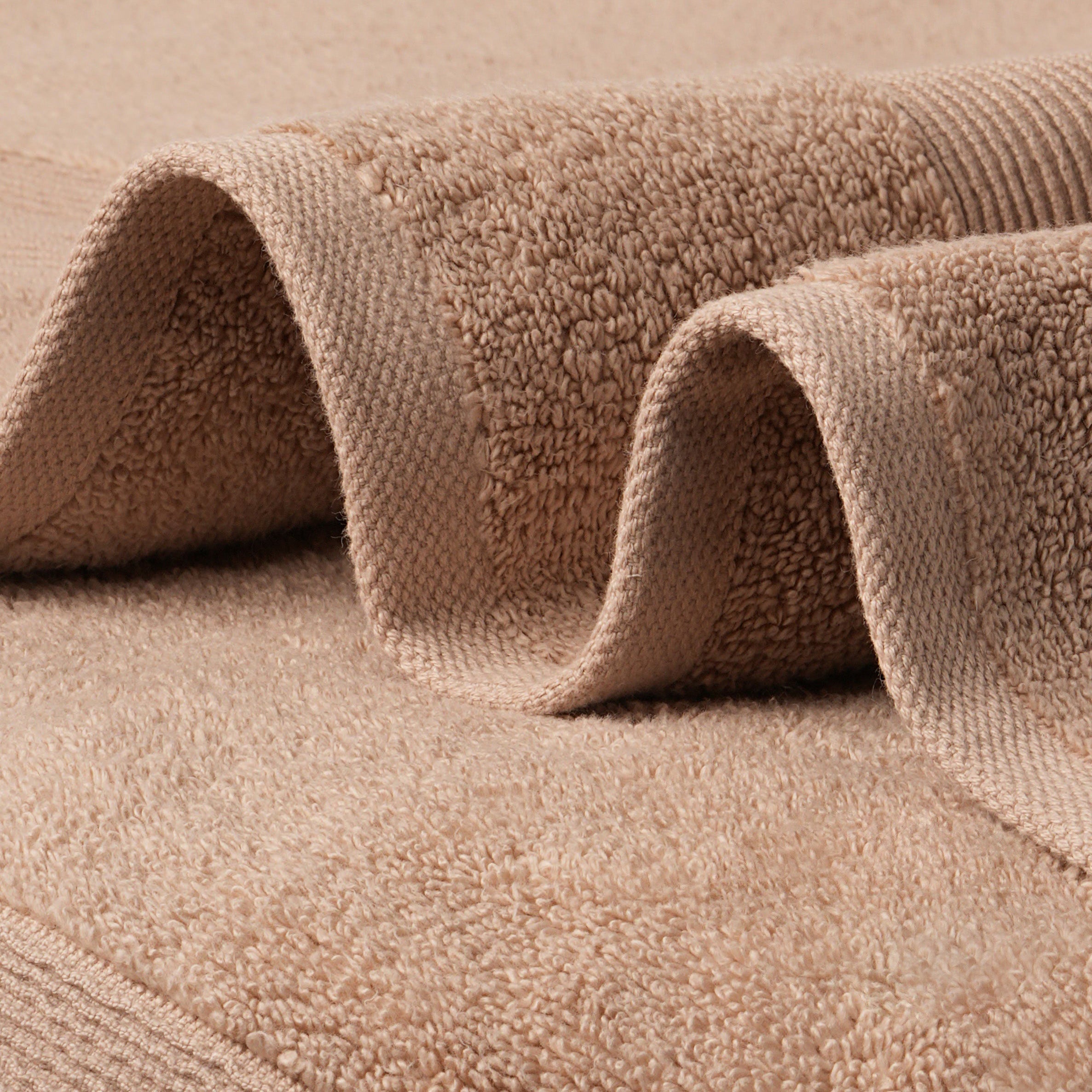 ORGANIC COTTON 650 GSM FACE & HAND TOWEL SET  - LINEN