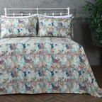 ORGANIC COTTON 200TC PERCALE PRINTED SHEET SET - FLORENTINE