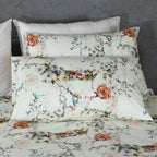 ORGANIC COTTON 200TC PERCALE PRINTED SHEET SET - EDWINA