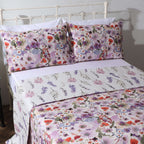 COTTON REVERSIBLE BEDSPREAD SET - FLUTTER