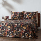 COTTON REVERSIBLE BEDSPREAD SET - EMBER GARDEN