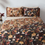 COTTON REVERSIBLE BEDSPREAD SET - EMBER GARDEN