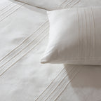 HEIRLOOM 100% PURE LINEN DUVET COVER SET - IVORY PEARL