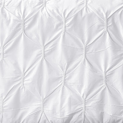 SILHOUETTE 200 TC PERCALE 100% ORGANIC COTTON EMBROIDERED DUVET COVER SET